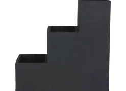 Jelenia Plast Kubus Treppentopf 59X27Cm Anthrazit Hot