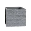 Jelenia Plast Kubus Ziegel-Pflanzkübel 27X24X27Cm Grau Clearance