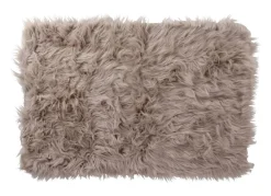 New Home Kunstfellteppich 90X60Cm Taupe Hot