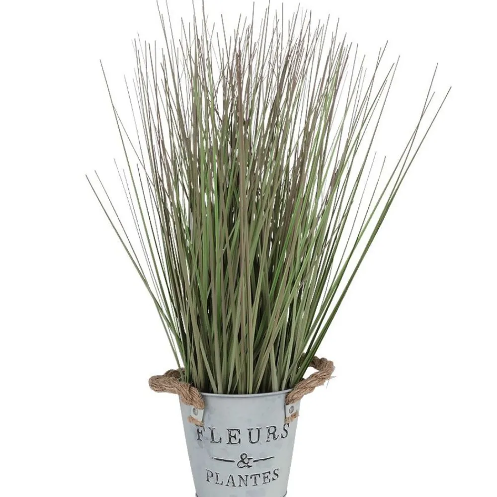 TP Kunstliches Gras Im Dekotopf 42Cm Hot