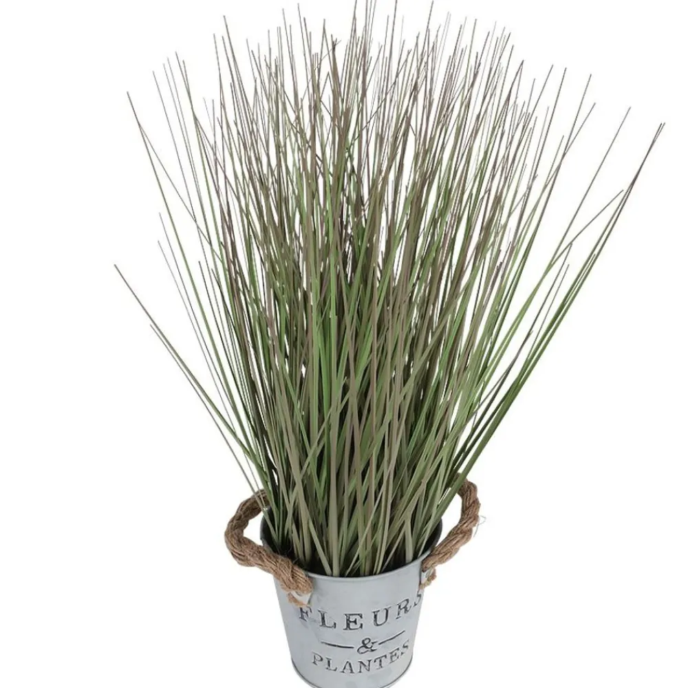 TP Kunstliches Gras Im Dekotopf 42Cm Hot