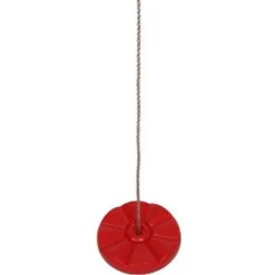 TP Kunststoff-Tellerschaukel Rot 29X5,5Cm Hot