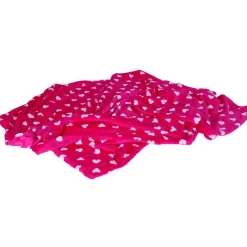 Home Collection Kuscheldecke Herzen 130X160Cm Mit Beutel Pink New