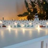 New Home Christmas Led-Adventskalender Aus Holz Mit Timer 38X2X10Cm Best