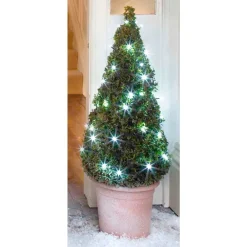 New Home Led-Ausenlichterkette Mit 30 Leds Und Timer 2,33M Warmweis Hot