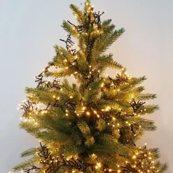 New Home Led-Cluster-Lichterkette Mit 768 Leds Warmweis Hot