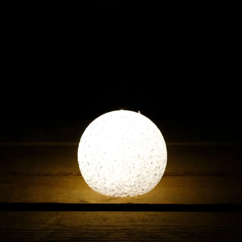 New Home Led-Deko-Leuchtkugel 8Cm Warmweis Clearance