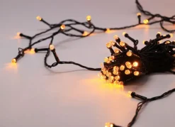 New Home Led-Diamantkopf-Lichterkette Mit Timer 22,9M 200 Leds Warmweis Clearance