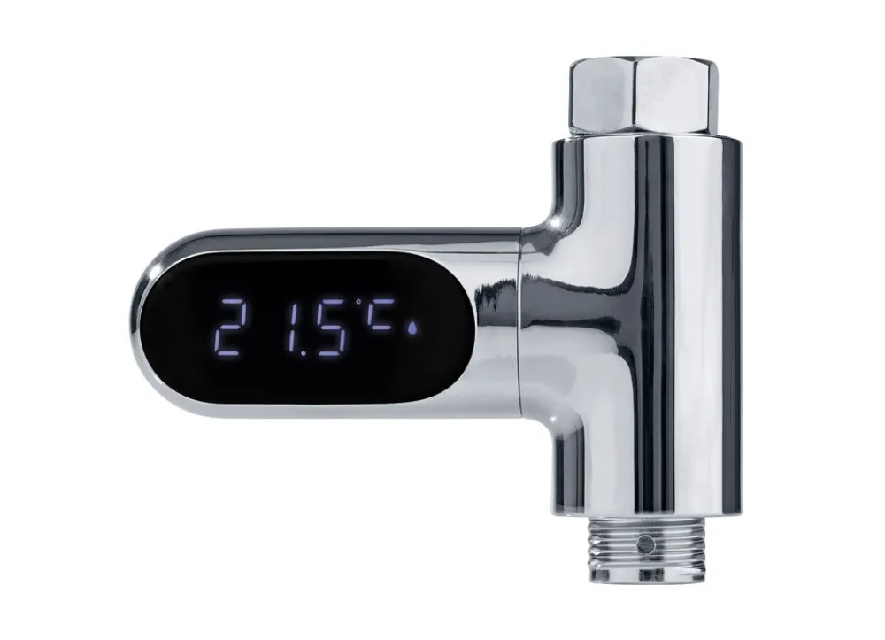 EASYmaxx Led-Durchlauf-Thermometer Ca. 8,1X8,1X3Cm Discount