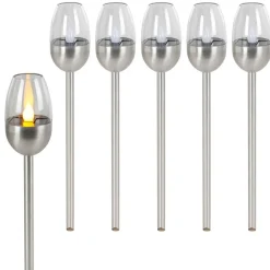 Pseudohersteller Led-Garten-Solarlicht 6X38,5Cm Warmweis Best