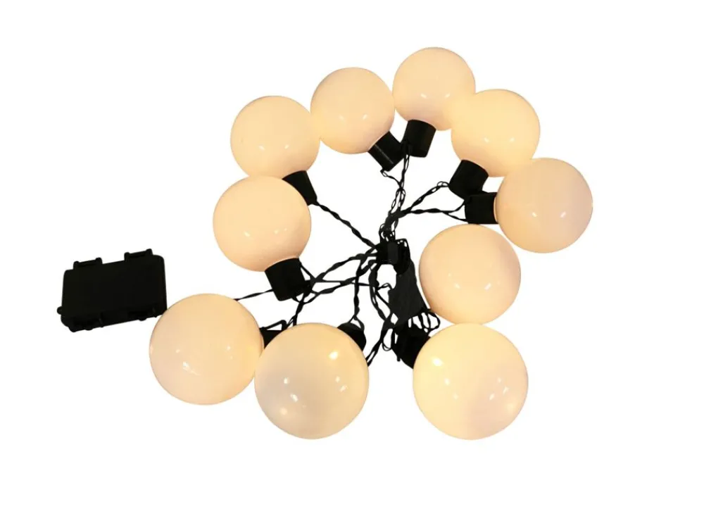 Koopmann Led-Kugel-Lichterkette Mit Timer 5M Warmweis Best