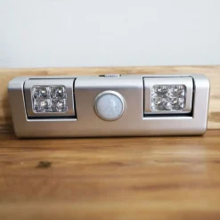 TAS Electronics Led-Lichtleiste Mit Bewegungsmelder 8 Leds Kaltweis Online