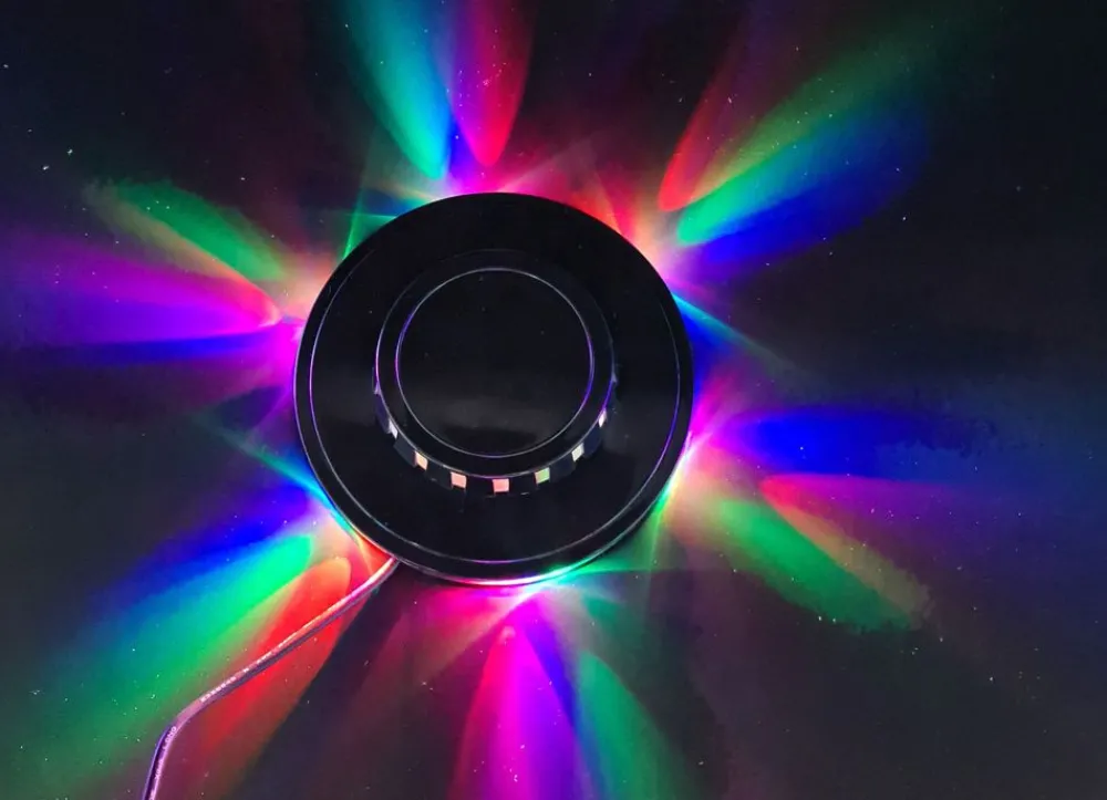 New Home Led-Partylicht Mit Musiksensor 12,7X3,5Cm Best