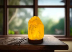 New Home Led-Salzkristalllampe 7X11Cm Warmweis Hot
