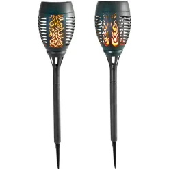 TP Led-Solar-Gartenfackel 9X50Cm Warmweis Best