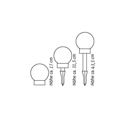 TP Led-Solar-Kugelleuchte 15Cm Sale