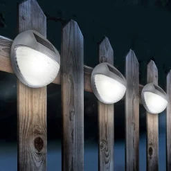 TP Led-Solar-Zaunlicht Kaltweis Hot