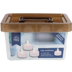 New Home Led-Teelichter-Box 24Er-Set Best