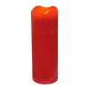 New Home Led-Wachskerze Mit Timer 7X20Cm Rot New