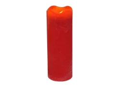 New Home Led-Wachskerze Mit Timer 7X20Cm Rot New