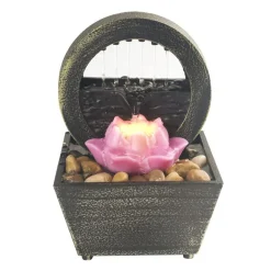 New Home Led-Zimmerbrunnen Lotus New