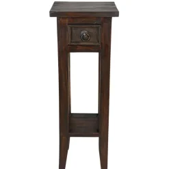 TP Mahagoni-Beistelltisch Antik-Braun Outlet
