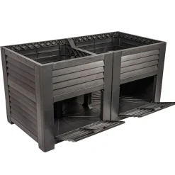 TP Maxi-Hochbeet Mit 2 Pflanzfachern 150X75X78Cm Anthrazit Clearance