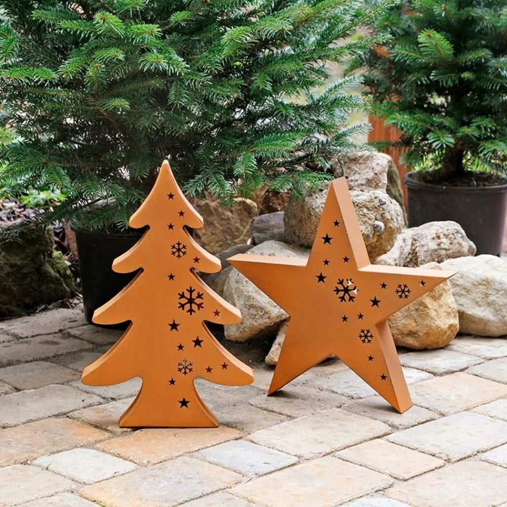 TP Metall-Deko Stern Im Cut-Out Design Best