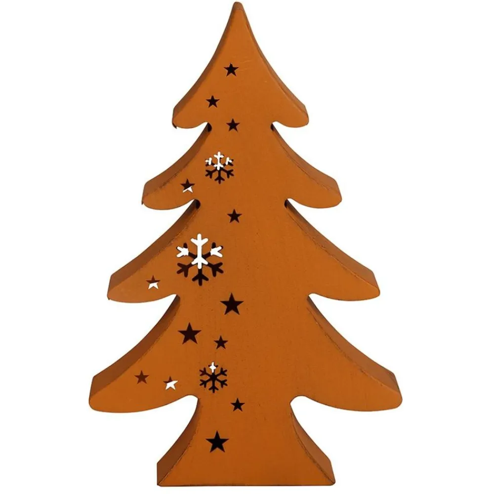 TP Metall-Deko Tanne Im Cut-Out Design 40Cm Discount