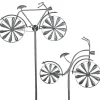 TP Metall-Gartenstab Fahrrad 160Cm Silbergrau Discount