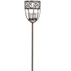 TP Metall-Gartenstecker Kelch 10X99Cm Rostbraun Outlet