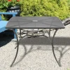 TP Metall-Gartentisch Paris 100X100X72Cm Discount