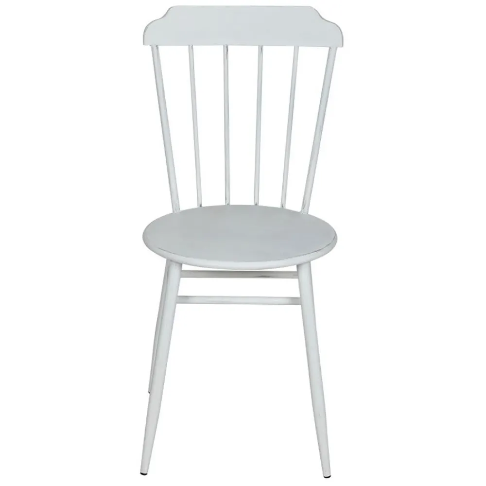 TP Metallstuhl Scandi 48X88X43Cm Antik-Weis Outlet