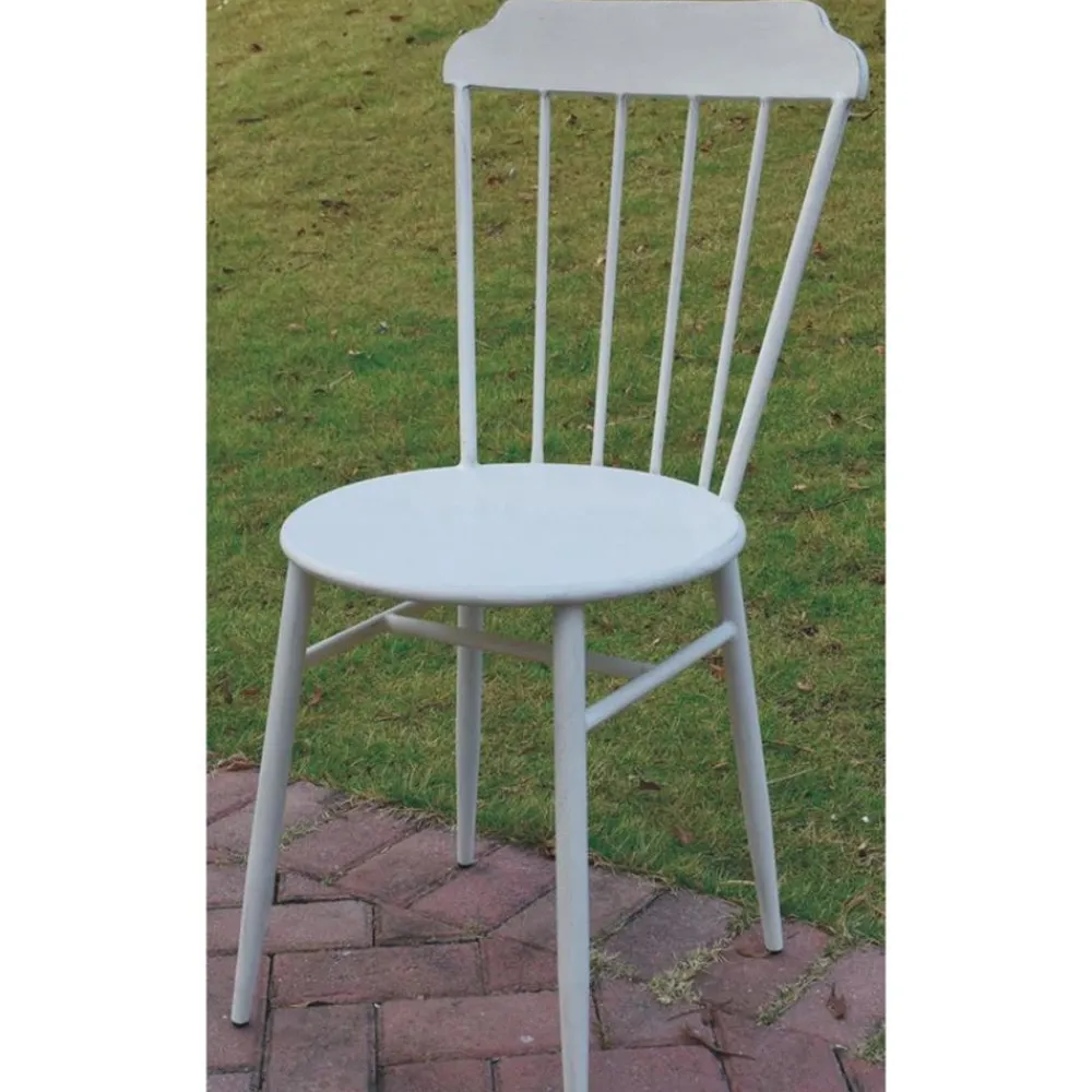 TP Metallstuhl Scandi 48X88X43Cm Antik-Weis Outlet