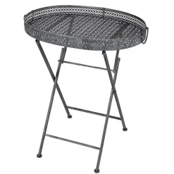 TP Metall-Tablett-Klapptisch Vintage-Grey