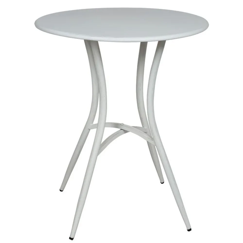 TP Metalltisch Scandi 59X72Cm Antik-Weis New