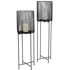 TP Metall-Windlicht Mit Glaseinsatz 73Cm Best
