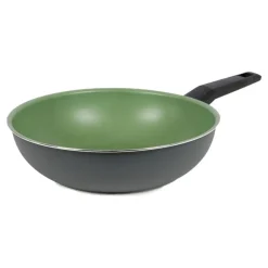 Michelino Alu-Wok 28Cm Grun/Anthrazit Best