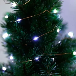 New Home Mikro-Led-Drahtlichterkette Mit 40 Leds Und Timer 4,2M Kaltweis Discount