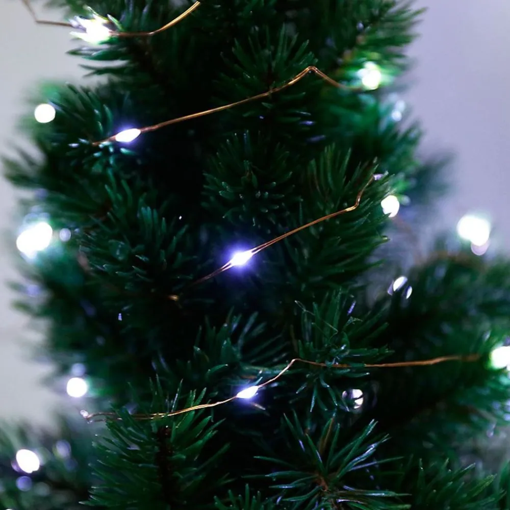 New Home Mikro-Led-Drahtlichterkette Mit 40 Leds Und Timer 4,2M Kaltweis Discount