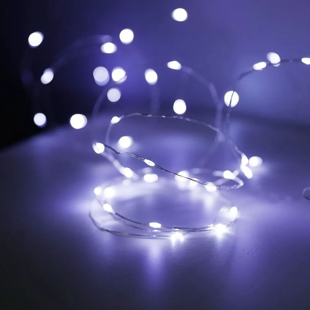 New Home Mikro-Led-Drahtlichterkette Mit 40 Leds Und Timer 4,2M Kaltweis Discount