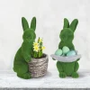 New Home Easter Osterhase In Gras-Optik Mit Deko-Blatt Sale