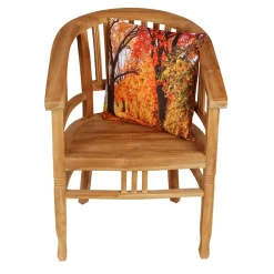 TP Outdoorkissen Herbstweg Orange 45X45Cm Hot