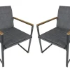 Sunny Moments Outdoor-Loungesessel Aus Metall Mit Textilbespannung 2Er-Set Hot