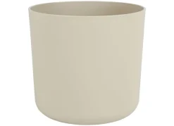 Plastkon Pflanzgefas Lora 22Cm Natur Hot