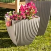 Jelenia Plast Pflanztopf Lotus 39X42X39Cm Sand