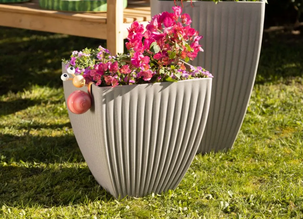 Jelenia Plast Pflanztopf Lotus 39X42X39Cm Sand