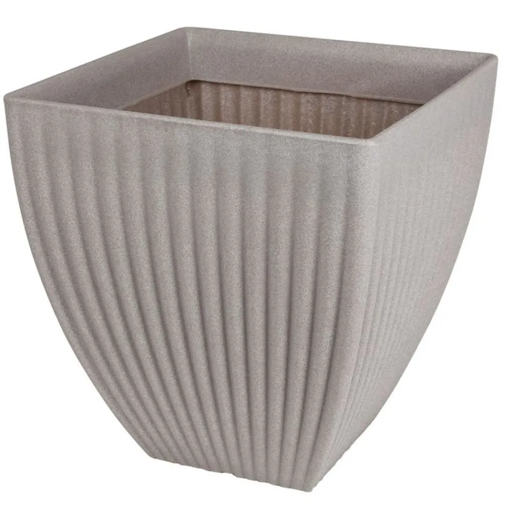 Jelenia Plast Pflanztopf Lotus 39X42X39Cm Sand