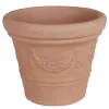 Pseudohersteller Pflanztopf Siena Traube 42X36Cm Terrakotta Outlet