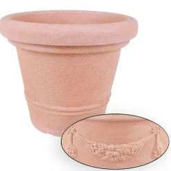 Jelenia Plast Pflanztopf Siena 34X28Cm Terrakotta Outlet